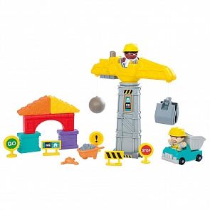 Игровой набор – Стройка (Playgo, Play 9874)